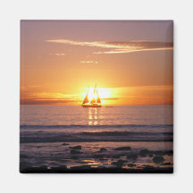 Cable Beach Sunset Fridge Magnet
