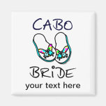 Cabo Bride Fridge Magnets