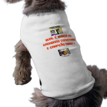 CACHORRO CORINTIANO E CAMPEÃO CAMISETAS PARA CÃES
