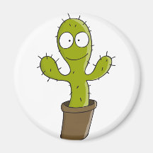 cactus refrigerator magnet