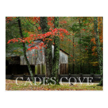 Cades Cove - Autumn in the Smokies Postcards