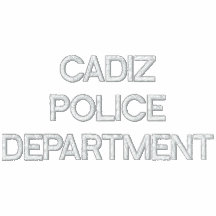CADIZ  POLICE DEPARTMENT HOODY