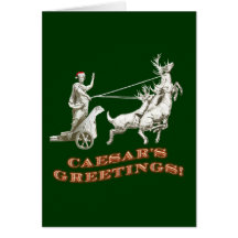 CAESARS Greetings Greeting Card