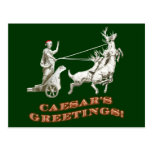 Caesar's Greetings Postcard