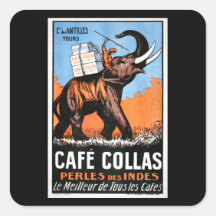 Cafe' Collas Sticker