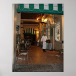 Cafe Du Monde New Orleans Side walk Cafe Coffee Poster