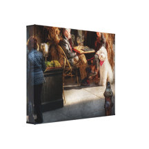 Cafe - NY - Waiter I would like to order Stretched Canvas Prints