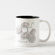Caffeine beans coffee mug
