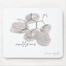 Caffeine beans mouse pads