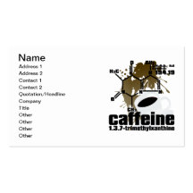 Caffeine Business Cards