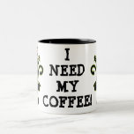 Caffeine Cat Coffee Mug