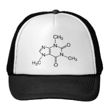 Caffeine Molecule Hat