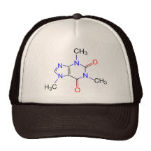Caffeine Molecule Hat