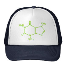 Caffeine Molecule Mesh Hat