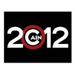 Cain 2012 Black Postcard