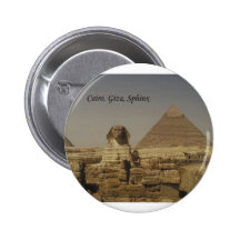 Cairo, Giza, The Sphinx (St.K.) Buttons