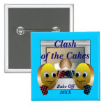 Cake Baking Contest Pin