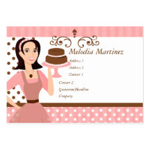 Cake Beauty Business Card Templates
