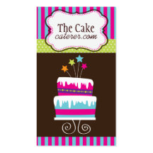 Cake Designer Business Cards