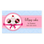 Cake Pops Bakery Business Cards