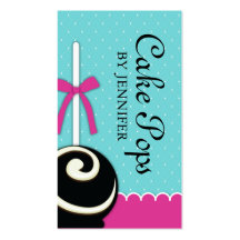 Cake Pops Business Cards