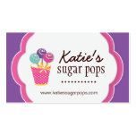 Cake Pops Business Cards