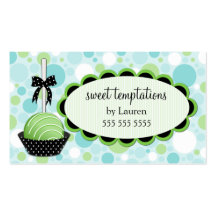 Cake Pops Business Cards