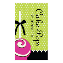 Cake Pops Business Cards