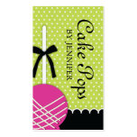 Cake Pops Business Cards