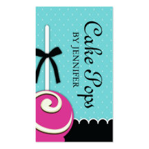 Cake Pops Business Cards