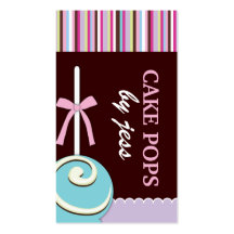 Cake Pops Business Cards