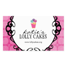 Cake Pops Business Cards