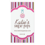 Cake Pops Business Cards