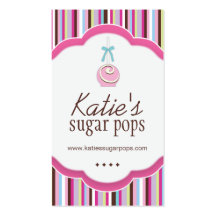 Cake Pops Business Cards