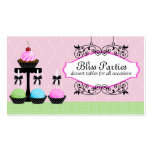 Cake Pops Dessert Tables Business Cards