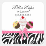 Cake Pops Stickers