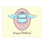 Cake with Wings Postcards