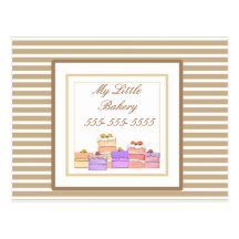 Cakes Postcard