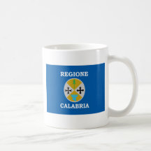 Calabria, Italy flag Mugs