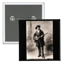 Calamity Jane 1895 Button