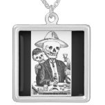 Calaveras from Guadalajara, Mexico Necklaces