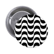 Calçadão de Copacabana Rio de Janeiro Brasil Pinback Button