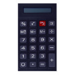 calculator business cards