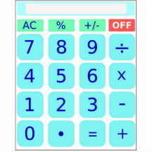 Calculator Photo Sculpture
