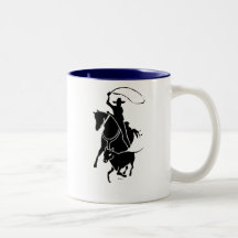 Calf Roper 1 Mugs