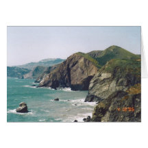 California Coast - Customised Greeting Card