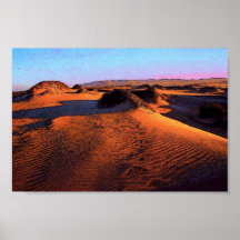 California Dunes Poster
