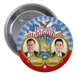 California for Romney Ryan - Double Photo Buttons