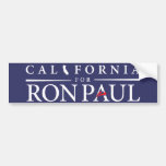 California for Ron Paul Bumper Sticker