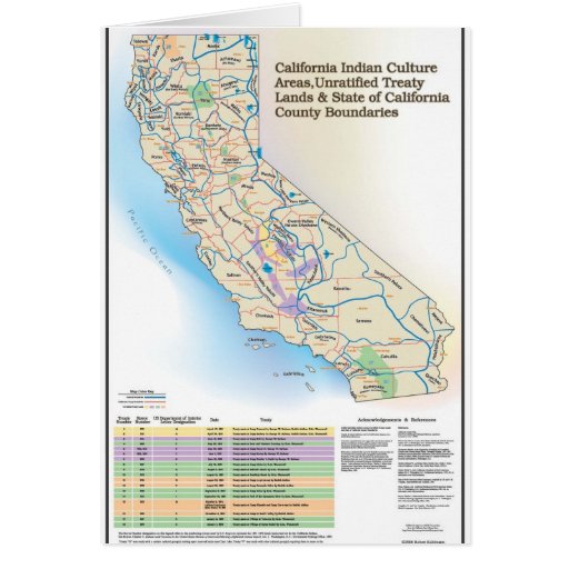 California Indian Culture Areas - Notecard